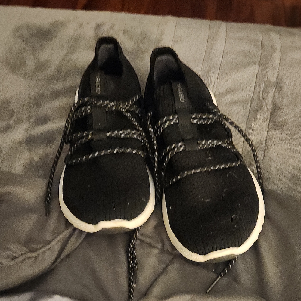 Aetrex Women's Black Casual Sneakers, Size 10